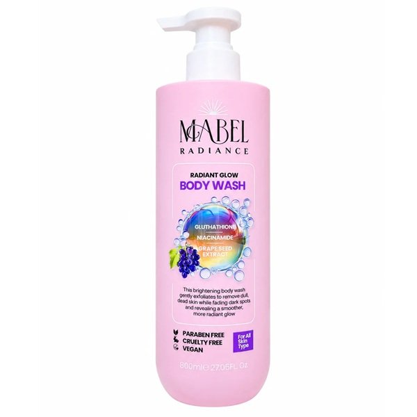Mabel Radiance Radiant Glow Body Wash 800ml