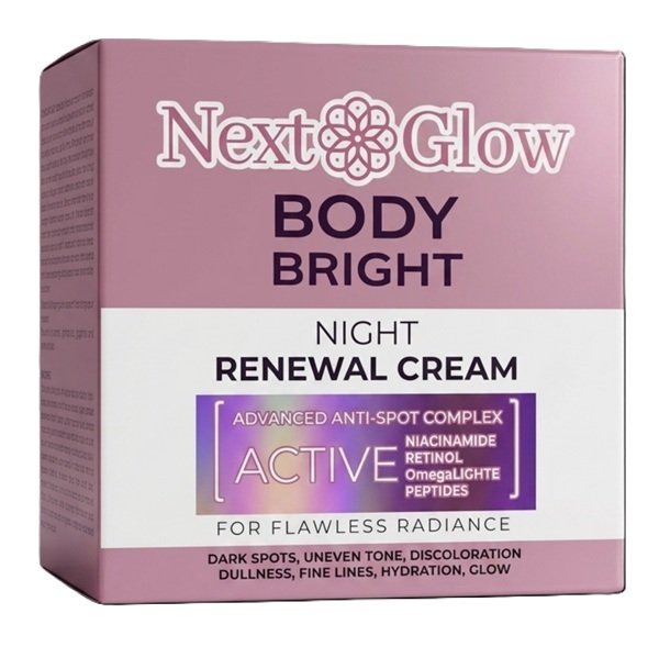 Next Glow Body Bright Night Renewal Cream