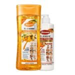 Skinamm Turmeric Super Whitening Oil Gel 200ml & Turmeric Super Whitening Skin Lotion Face & Body 500ml