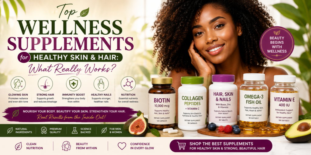 Top Wellness Supplements for Healthy Skin and Hair What Really Works