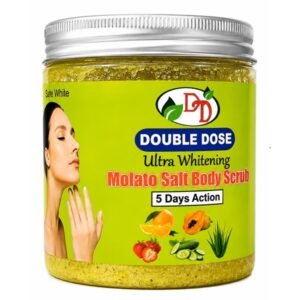 Double Dose Ultra Whitening Salt Body Scrub 5 Days Action 580gms