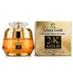 Gluta Gold Organic 24k Gold Radiance And Anti-Aging Whitening Face Cream 50gm