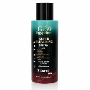 Mega Glow Egyptian Super Bleaching SPF 30 Glutathione Face & Body Lotion 400ml