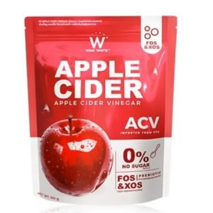 Wink White ACV Apple Cider Vinegar Zero Sugar Apple Drink Mix with Prebiotics 100gm