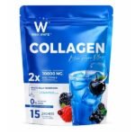 Wink White Collagen Blueberry Plus Powder Ceramide & White Jelly Mushroom Extract 15 Sachets 10,000mg