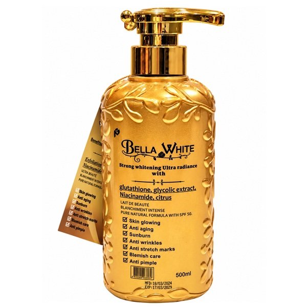 Bella White Strong Whitening Ultra Radiance Lotion 500ml