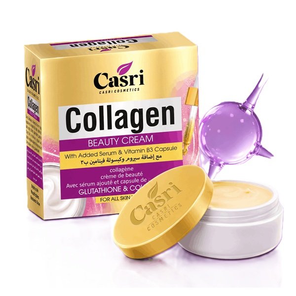 Casri Collagen Beauty Cream with Glutathione & Vitamin B3 30gm