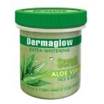 Dermaglow Extra Whitening Scrub Aloe Vera 225gm
