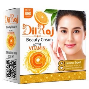 Dil Raj Beauty Cream Active Vitamin C + Serum 30gm