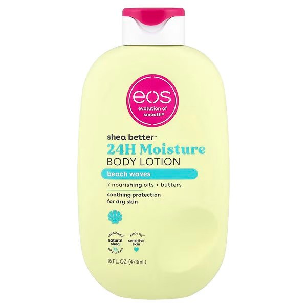 EOS Shea Better 24H Moisture Body Lotion Beach Waves 473ml
