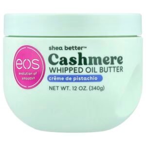 EOS Shea Better Cashmere Whipped Oil Butter Creme De Pistachio 340gm