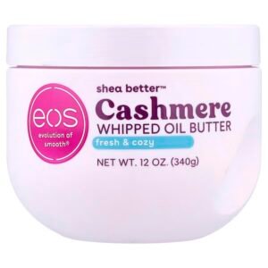 EOS Shea Better Cashmere Whipped Oil Butter Fresh & Cozy 340gm