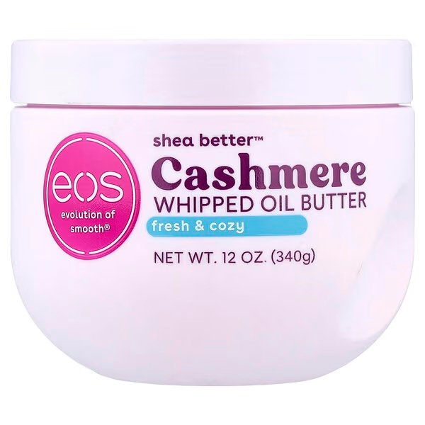 EOS Shea Better Cashmere Whipped Oil Butter Fresh & Cozy 340gm