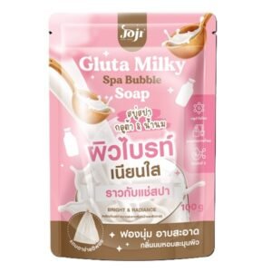 Joji Secret Young Gluta Milky Spa Bubble Soap 100gm