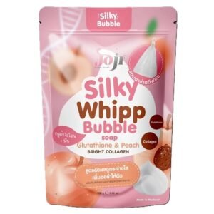 Joji Secret Young Glutathione & Peach Silky Whipp Bubble Soap 100gm