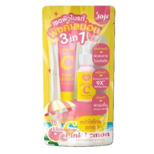 Joji Secret Young Lumi Glow C Pink Lemon Travel Set 3 PCS