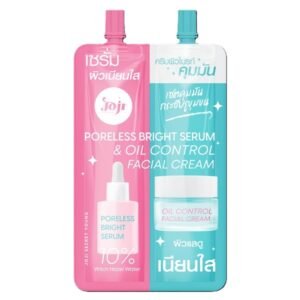 Joji Secret Young Pore Bright Serum & Oil Control Facial Cream 8+8G