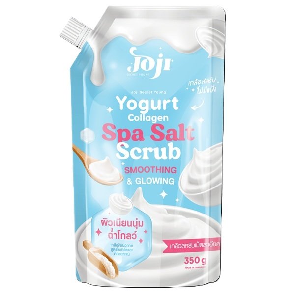Joji Secret Young Yogurt Collagen Spa Salt Scrub 350gm
