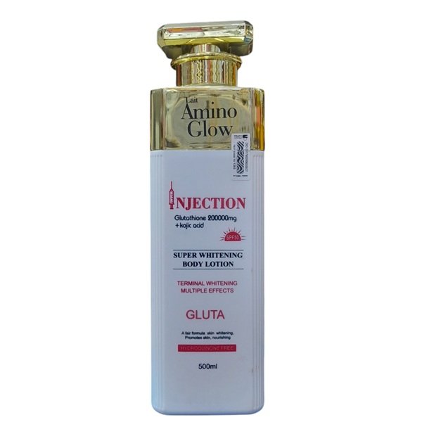 Lait Amino Glow Glutathione Injection + Kojic Body Lotion 500ml