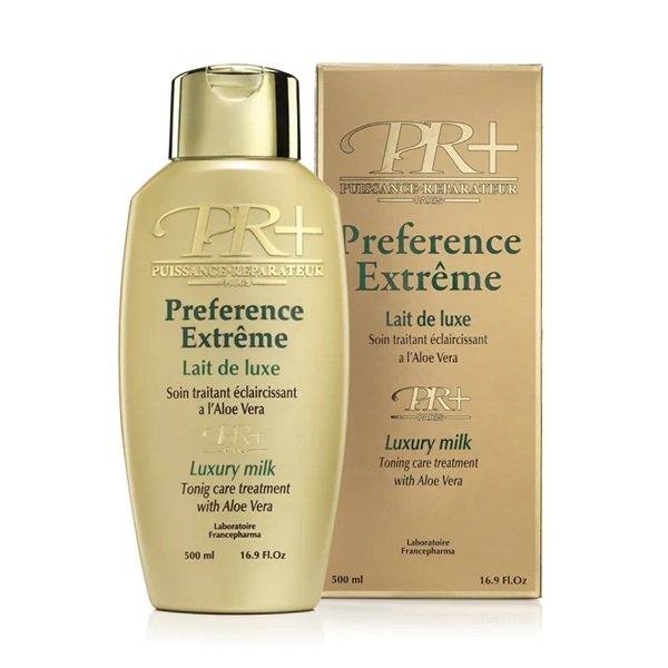 PR+ Paris Lightening Body Lotion PR+ Preference Range Aloe Vera 500ml