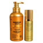 UCB European White Gold Toning Lotion And Brightening Set